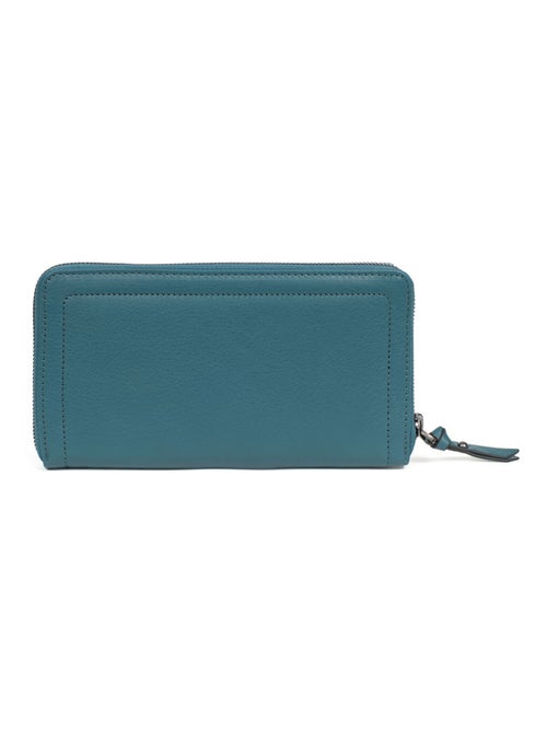 Portefeuille long  Stop RFID  Cuir SAUVAGE - Kiabi