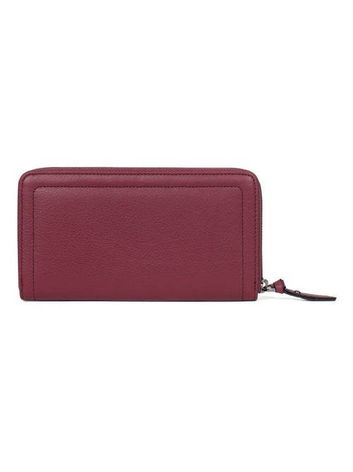 Portefeuille long  Stop RFID  Cuir SAUVAGE - Kiabi