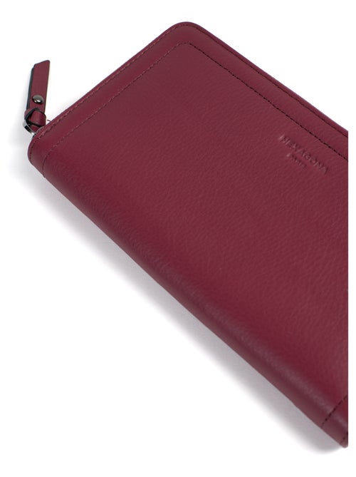 Portefeuille long  Stop RFID  Cuir SAUVAGE - Kiabi