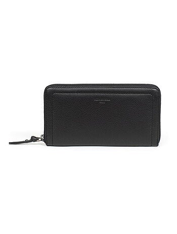 Portefeuille long stop rfid cuir sauvage hexagona