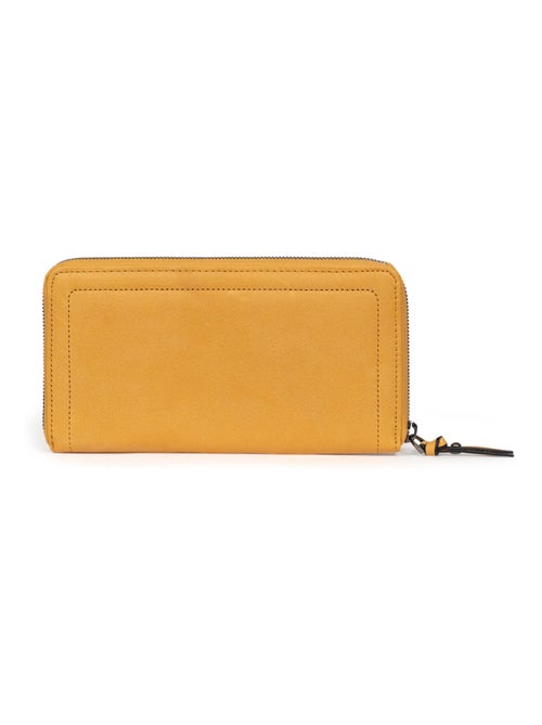 Portefeuille long  Stop RFID  Cuir SAUVAGE - Kiabi