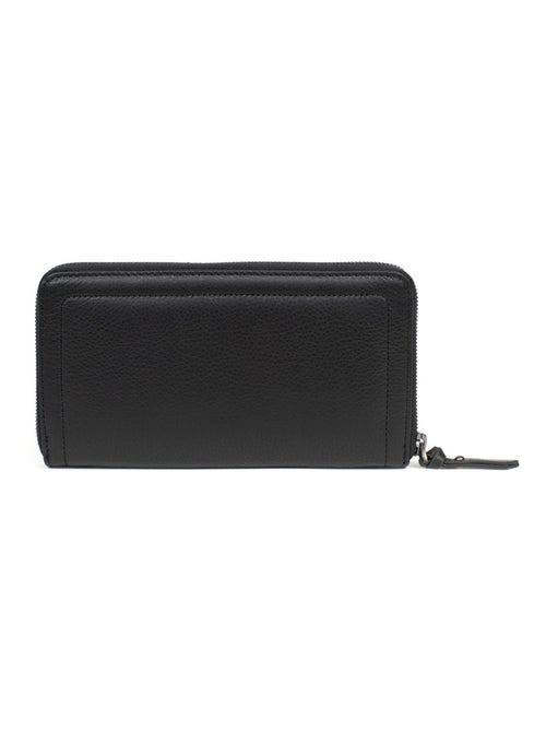 Portefeuille long  Stop RFID  Cuir SAUVAGE - Kiabi