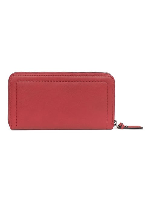 Portefeuille long  Stop RFID  Cuir SAUVAGE - Kiabi