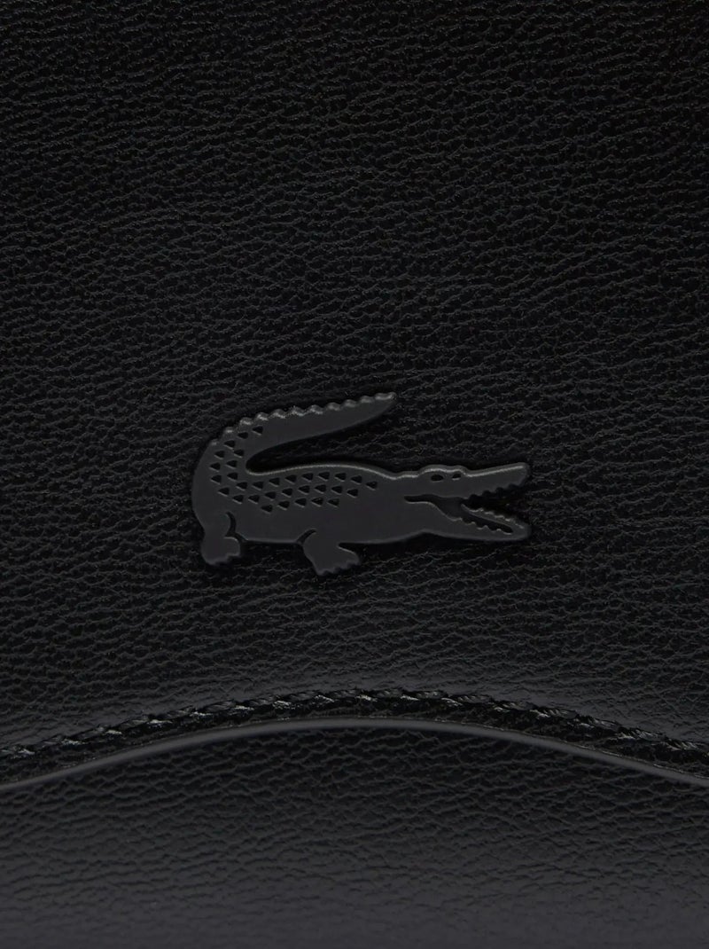 Portefeuille Lora en cuir Lacoste Noir - Kiabi