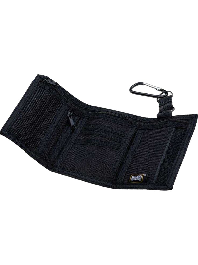 Portefeuille motif/style logo brodé - magnum Noir - Kiabi
