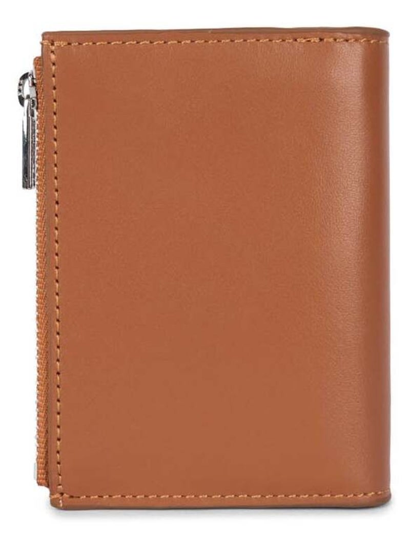 Portefeuille Pliée Paris PM Lancaster Marron - Kiabi