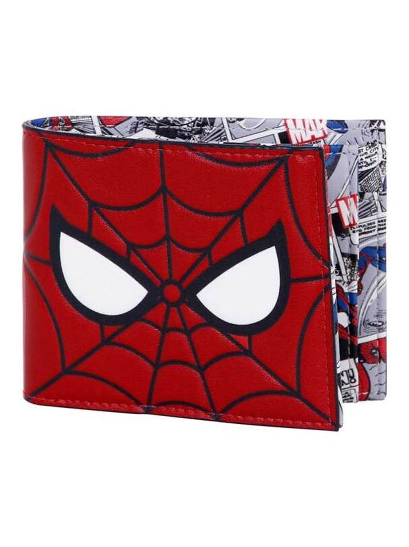 Portefeuille pour Homme - Marvel Spiderman Chibi - Rouge - Taille Unique Rouge - Kiabi