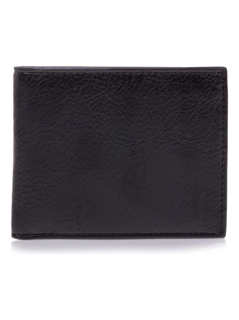 Portefeuille protection rfid anti-piratage de carte Noir - Kiabi