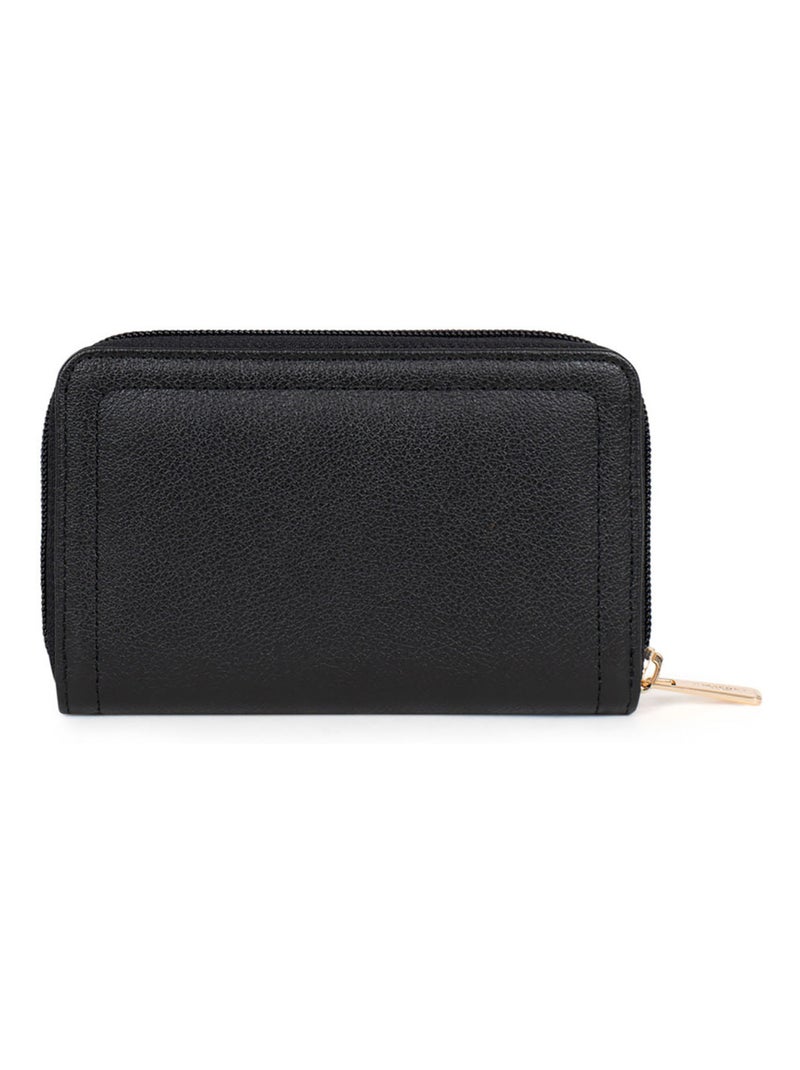 Portefeuille  Stop RFID  Cuir LUNA Noir - Kiabi