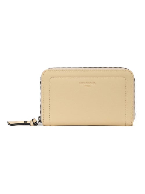 Portefeuille  Stop RFID  Cuir SAUVAGE - Kiabi