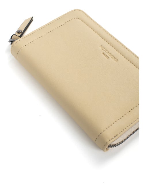 Portefeuille  Stop RFID  Cuir SAUVAGE - Kiabi