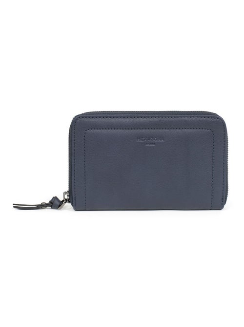 Portefeuille  Stop RFID  Cuir SAUVAGE - Kiabi