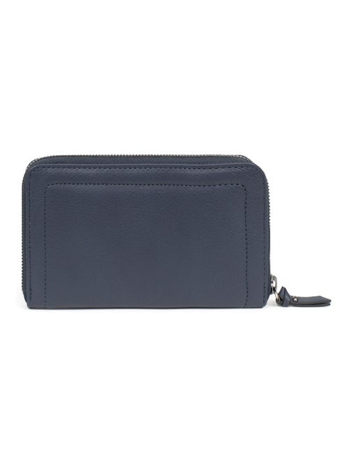 Portefeuille  Stop RFID  Cuir SAUVAGE - Kiabi