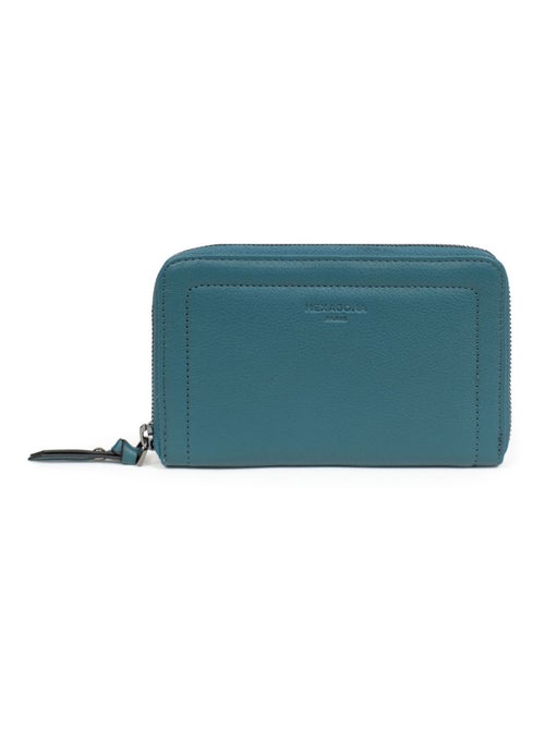 Portefeuille  Stop RFID  Cuir SAUVAGE - Kiabi
