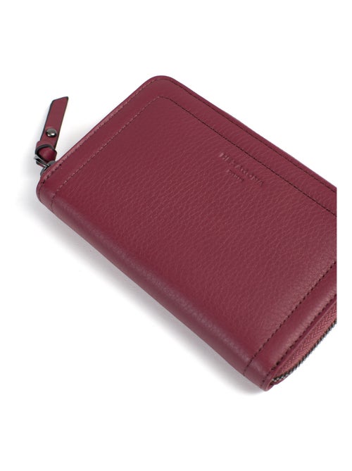 Portefeuille  Stop RFID  Cuir SAUVAGE - Kiabi