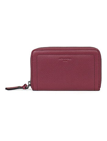 Portefeuille stop rfid cuir sauvage hexagona