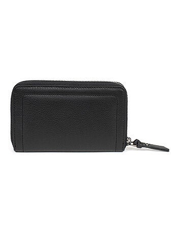 Portefeuille stop rfid cuir sauvage hexagona