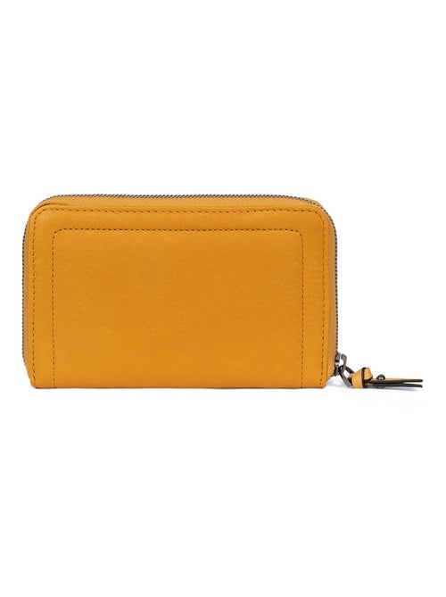 Portefeuille  Stop RFID  Cuir SAUVAGE - Kiabi