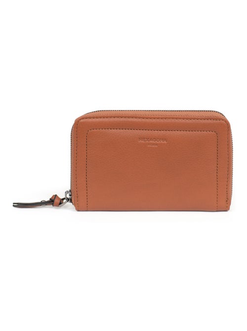 Portefeuille  Stop RFID  Cuir SAUVAGE - Kiabi