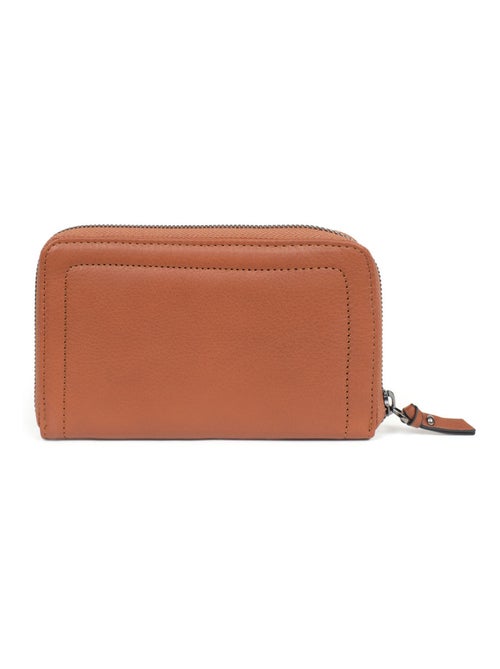 Portefeuille  Stop RFID  Cuir SAUVAGE - Kiabi