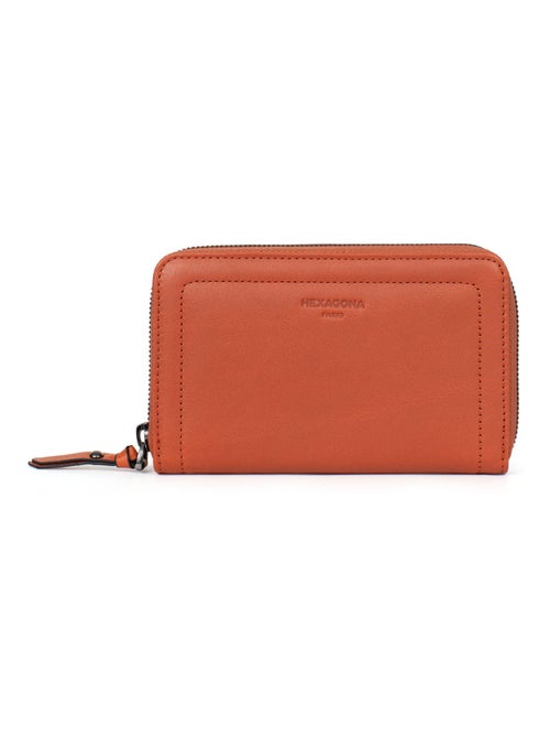Portefeuille  Stop RFID  Cuir SAUVAGE - Kiabi