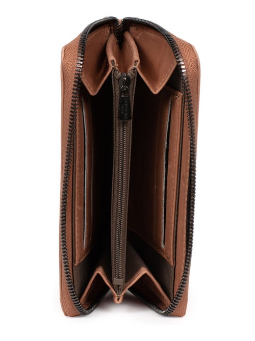 Portefeuille  Stop RFID  Cuir SAUVAGE - Kiabi