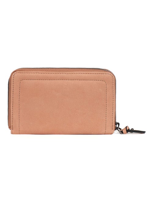 Portefeuille  Stop RFID  Cuir SAUVAGE - Kiabi
