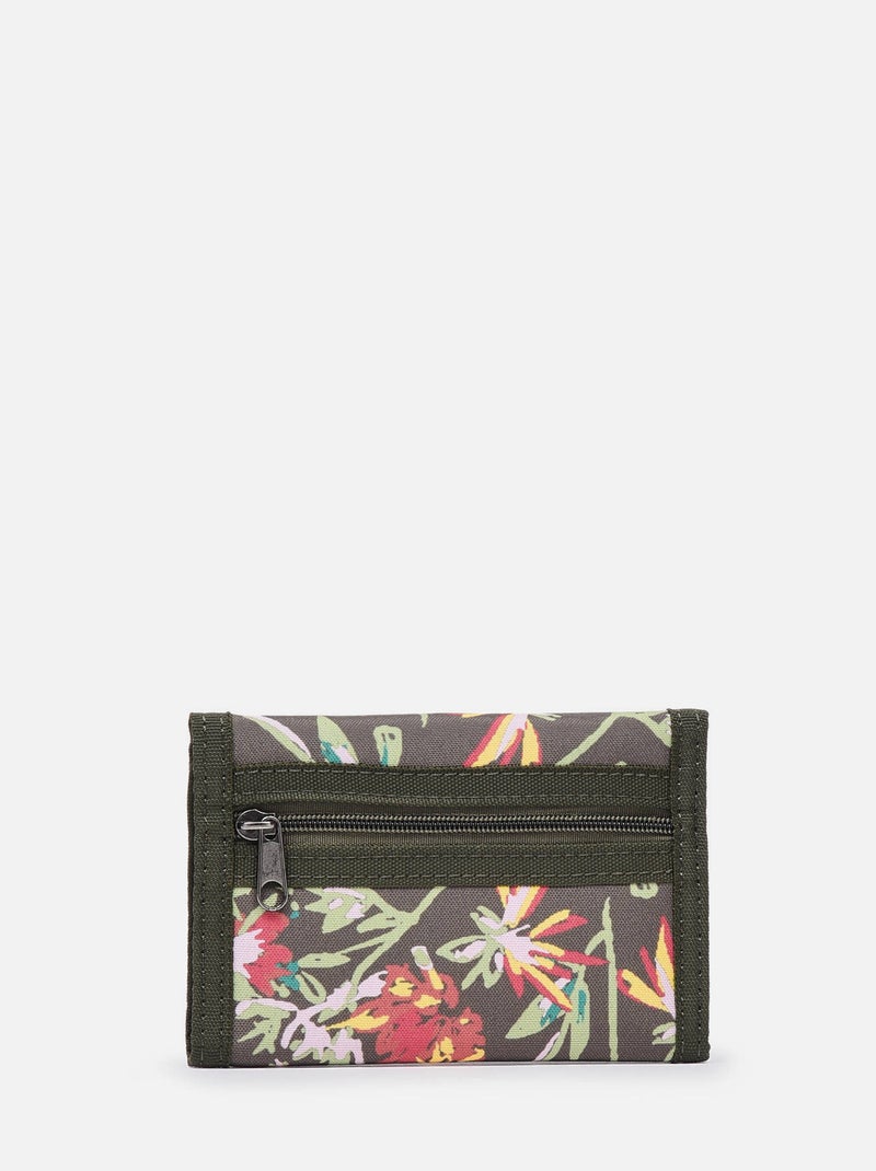 Portefeuille Velcro Cameleon Polyester Recycle Vert tilleul - Kiabi
