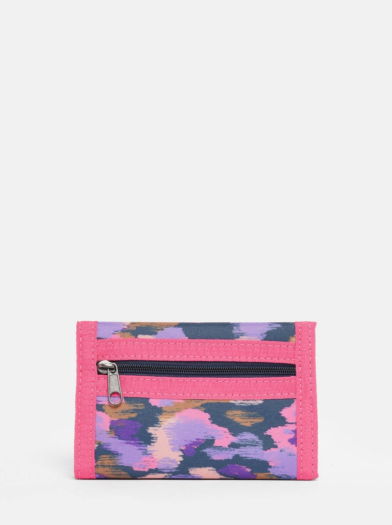 Portefeuille Velcro Cameleon Polyester Rose - Kiabi