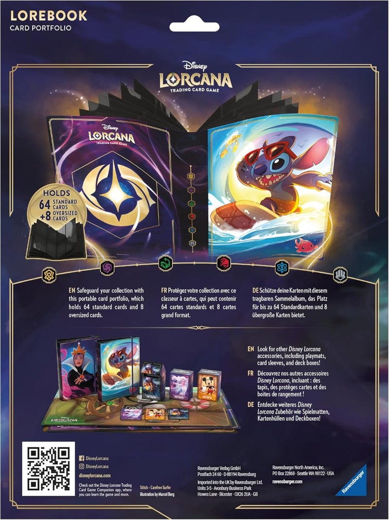 Portefolio Stitch Lorcana - Ravensburger N/A - Kiabi
