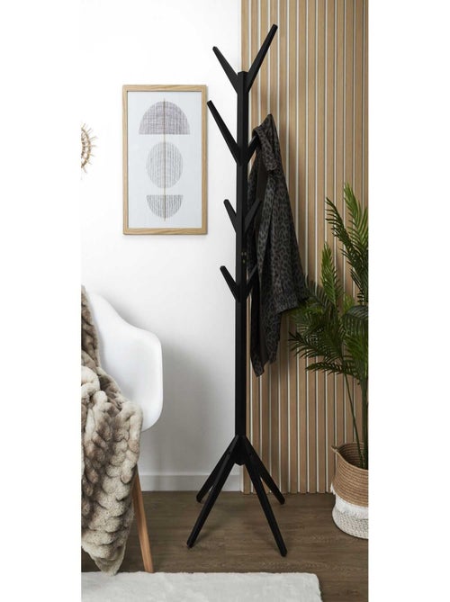 Portemanteau Arbre en MDF Hauteur 178 cm - Noir - Kiabi