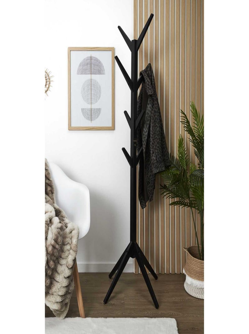 Portemanteau Arbre en MDF Hauteur 178 cm - Noir Noir - Kiabi
