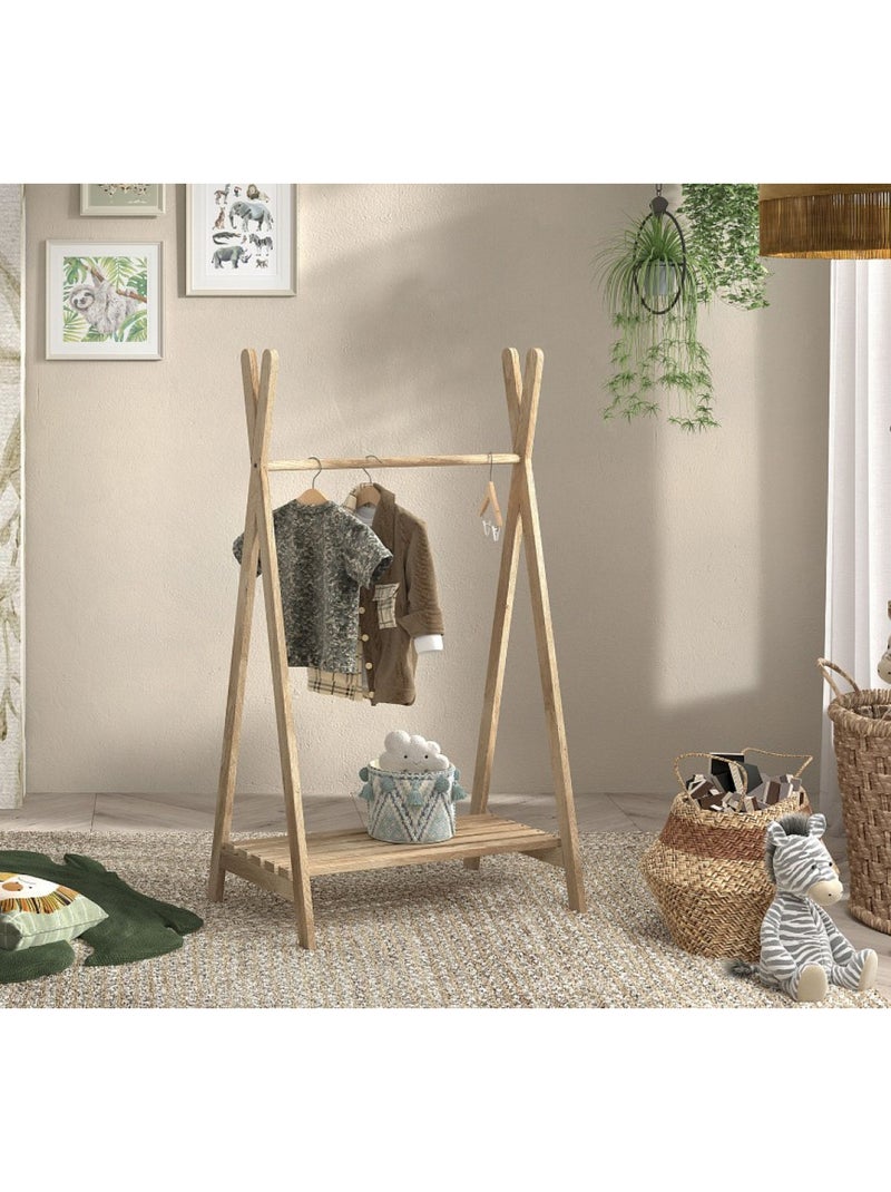 Portemanteau nature chene Marron - Kiabi