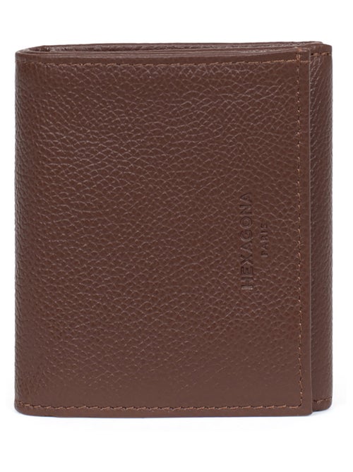 Portemonnaie  1 volet  Cuir CONFORT - Kiabi