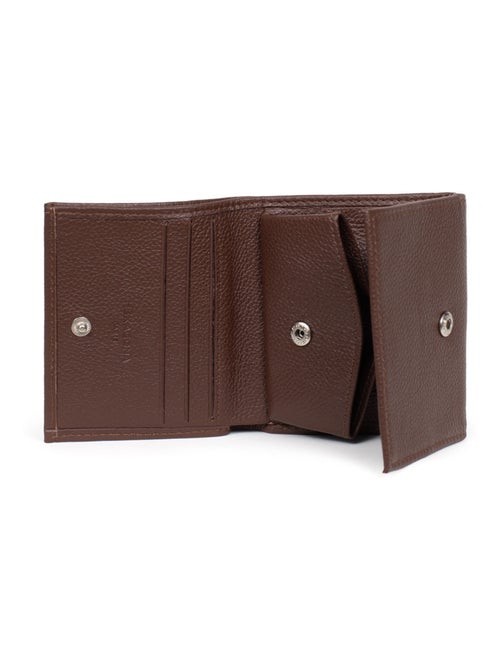 Portemonnaie  1 volet  Cuir CONFORT - Kiabi