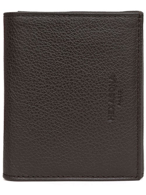 Portemonnaie  1 volet  Cuir CONFORT - Kiabi