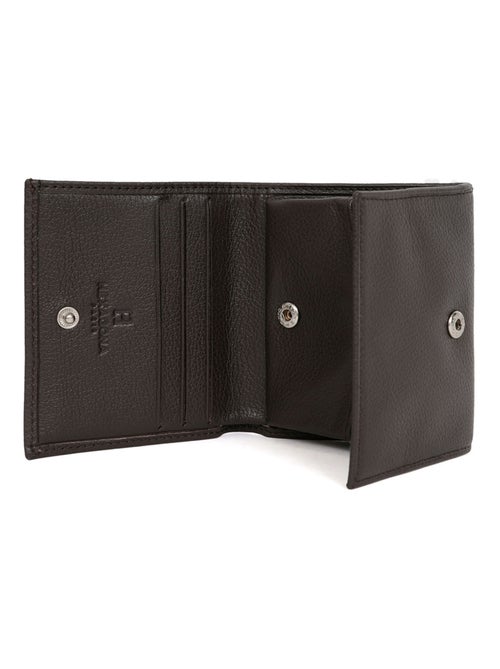 Portemonnaie  1 volet  Cuir CONFORT - Kiabi