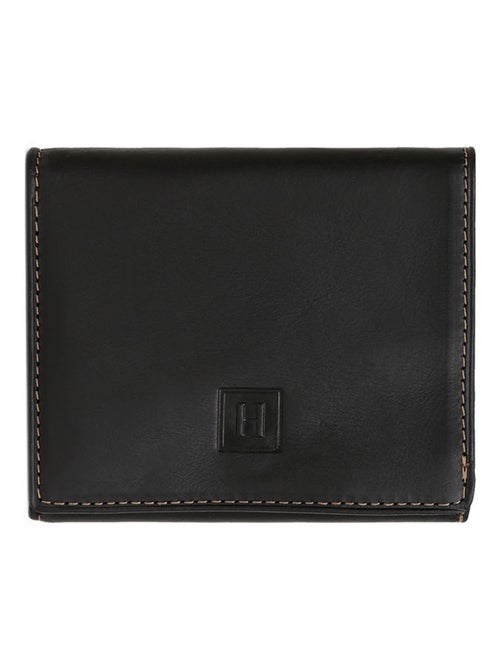 Portemonnaie  1 volet  cuir félin hexagona - Kiabi