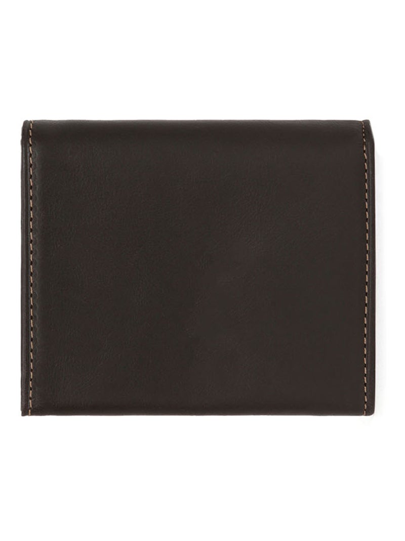 Portemonnaie  1 volet  Cuir FÉLIN Marron - Kiabi