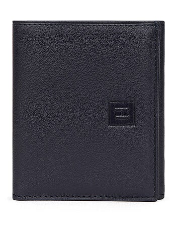 Portemonnaie 1 volet cuir soft hexagona