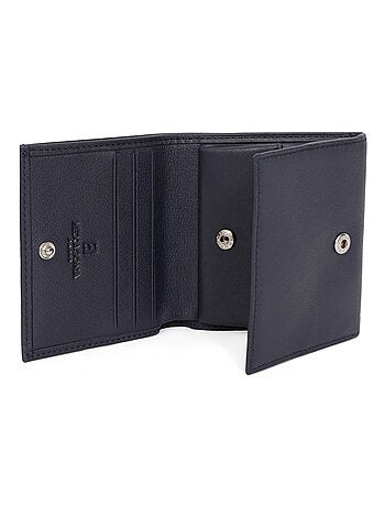 Portemonnaie 1 volet cuir soft hexagona