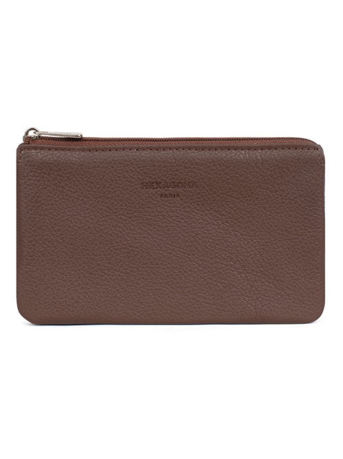 Portemonnaie  Cuir CONFORT - Kiabi