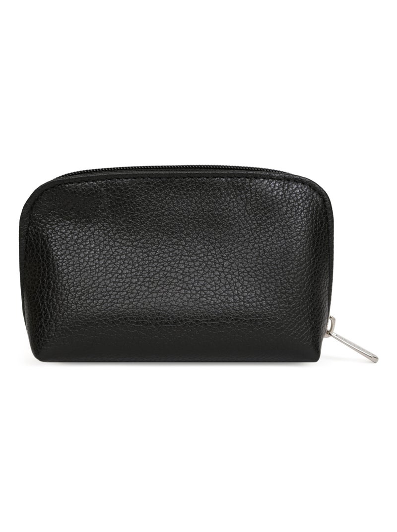 Portemonnaie  Cuir CONFORT Noir - Kiabi