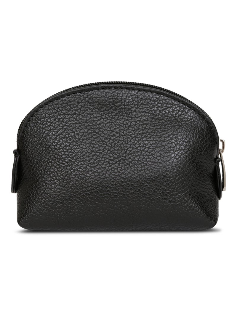 Portemonnaie  Cuir CONFORT Noir - Kiabi