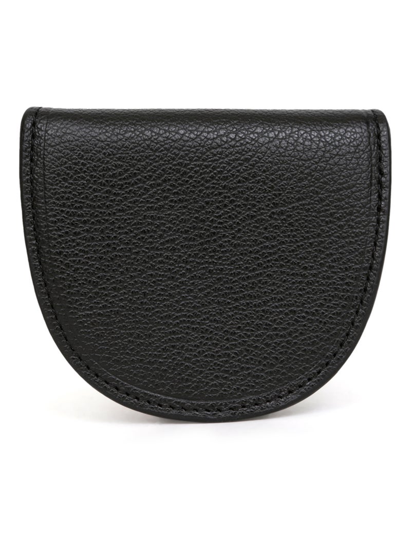 Portemonnaie  Cuir CONFORT Noir - Kiabi