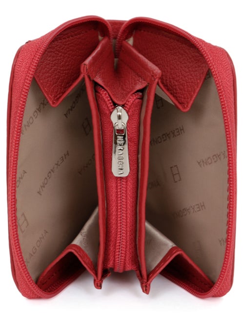 Portemonnaie  Cuir CONFORT - Kiabi