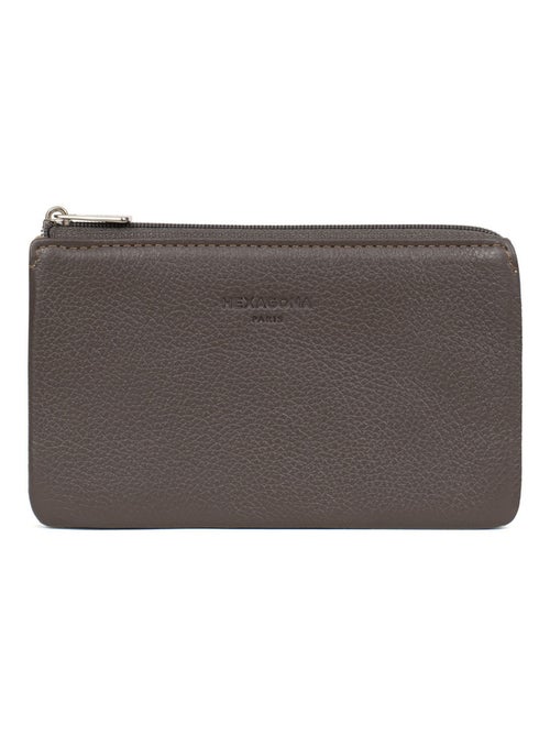 Portemonnaie  Cuir CONFORT - Kiabi