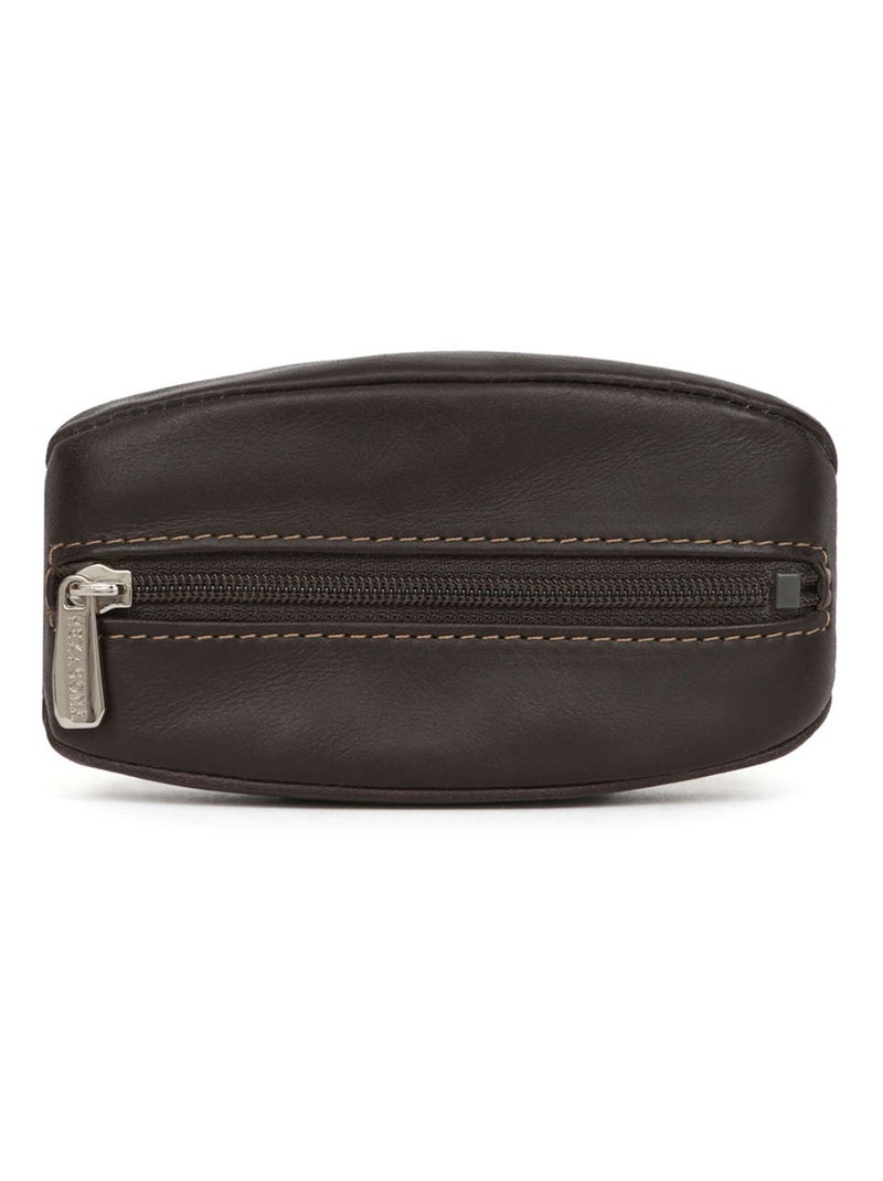 Portemonnaie  Cuir FÉLIN Marron - Kiabi
