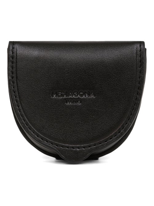 Portemonnaie  cuir soft hexagona - Kiabi