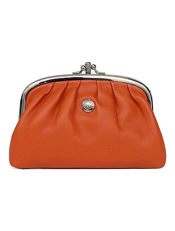 Portemonnaie grand cuir coconuts hexagona